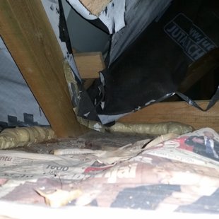 ''kvalitatīvi''iestrādāta jumta plēve satekā...