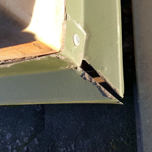 ''precīzi''piegriezts stūrīits