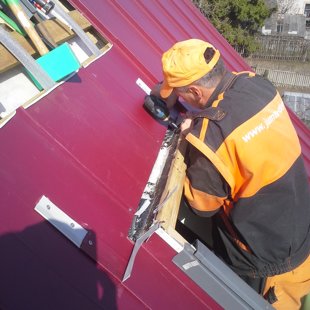 jumta loga iestrāde segumā