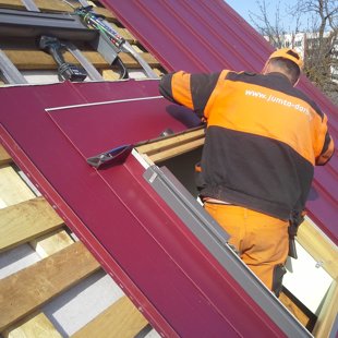 jumta loga iestrāde segumā