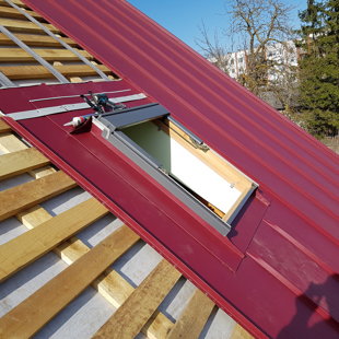 jumta loga iestrāde segumā