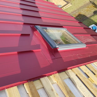 jumta loga iestrāde segumā