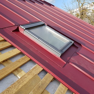 jumta loga iestrāde segumā