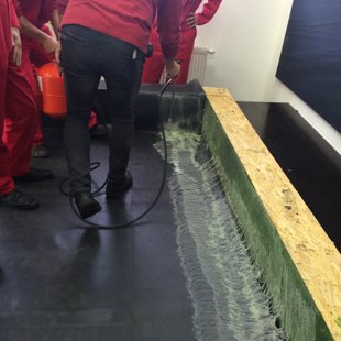 EPDM membrānas ieklāšana ar līmi