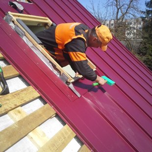 jumta loga iestrāde segumā