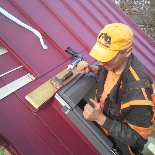 jumta loga iestrāde segumā