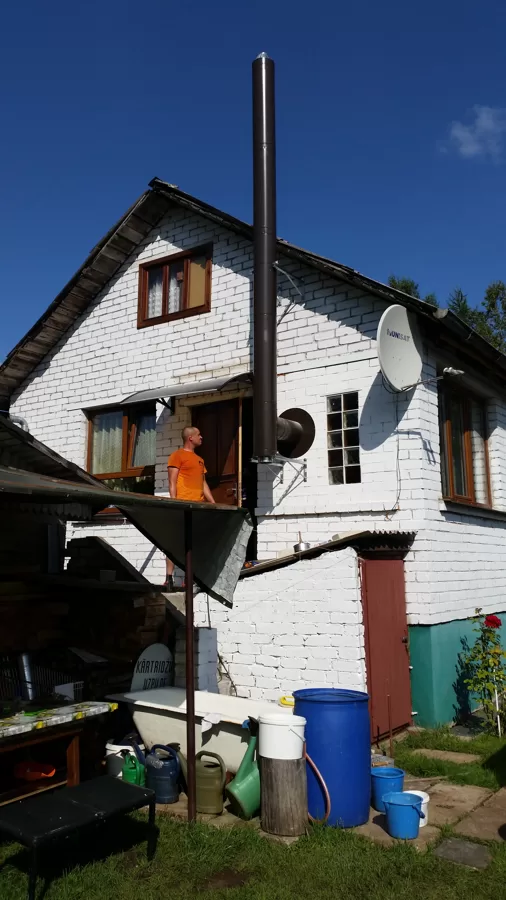 dūmvada uzstādīšana