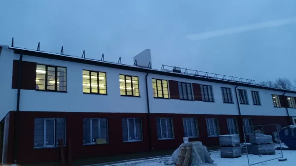 Sniega bremzes montāža