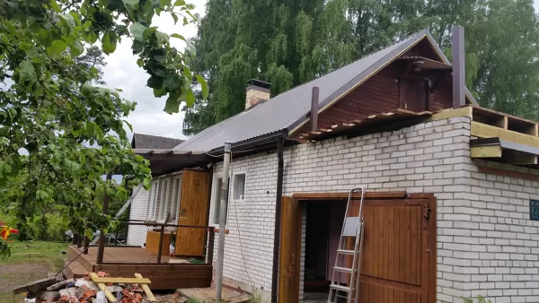 jumta seguma un papildelementu montāža