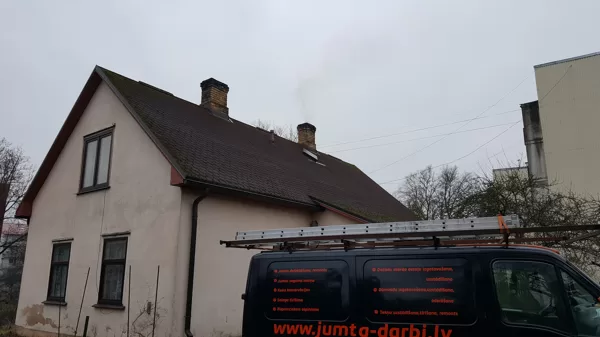 jumta apsekošana, uzmērīšana